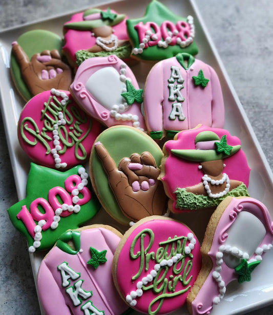 AKA Founder's Day Cookies